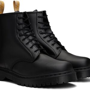 Dr. Martens Black Leather Men's Boots